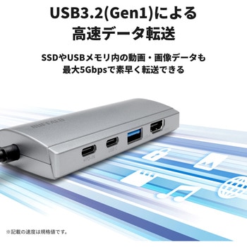 Type-C接続 ドッキングステーション PD対応 HDMI出力 BUFFALO(バッファロー)