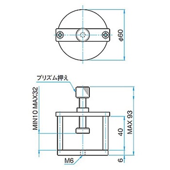 プリズムホルダー シグマ光機