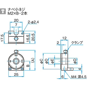 偏光子ホルダー シグマ光機