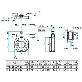 偏光子ホルダー シグマ光機