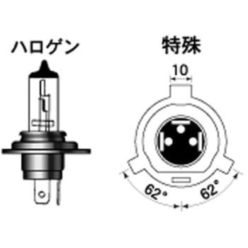 M&H 2輪車用高効率ハイパーハロゲン H4R1 12V M&H