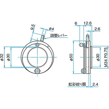 IDタイプ虹彩絞り シグマ光機
