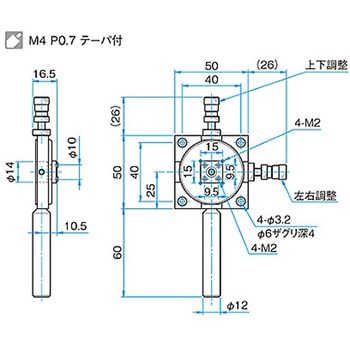 FC型光ファイバーホルダー FOPシリーズ シグマ光機