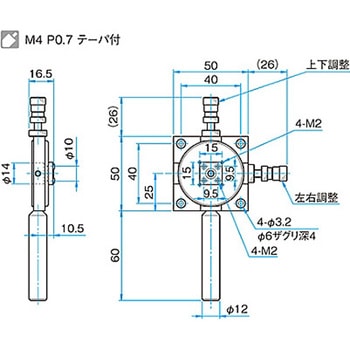 FC型光ファイバーホルダー FOPシリーズ シグマ光機