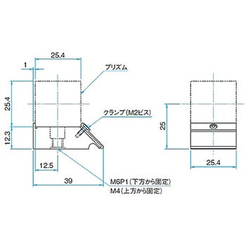 コンパクトプリズムホルダー PADシリーズ - シグマ光機