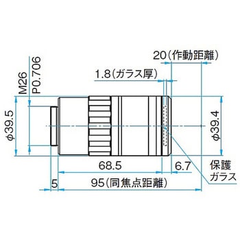 近赤外対物レンズ PALシリーズ シグマ光機