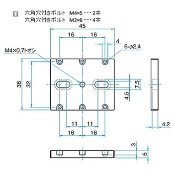 接続プレート ADP-MPH-PADシリーズ - シグマ光機