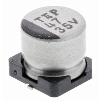ニチコン コンデンサ 47μF， ，35V dc， UWT1V470MCL1GS ニチコン