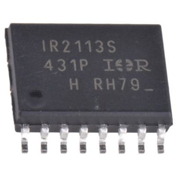 Infineon MOSFETゲートドライバ 2.5 A SOIC 2 16-Pin ハイ/ローサイド 非反転 表面実装 INFINEON