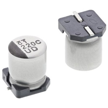 ニチコン コンデンサ 220μF， ，16V dc， UUD1C221MCL1GS ニチコン