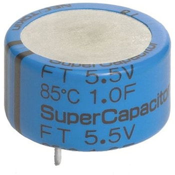 KEMET 電気二重層コンデンサ 5.5V dc 0.1F リード品 - KEMET