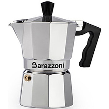 直火用 エスプレッソコーヒーメーカー 3カップ LA CAFFETTIERA ALLUMINIO E COLORATA  830005503 BARAZZONI