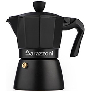 直火用 エスプレッソコーヒーメーカー 6カップ La Caffettiera Deluxe  830005006 BARAZZONI
