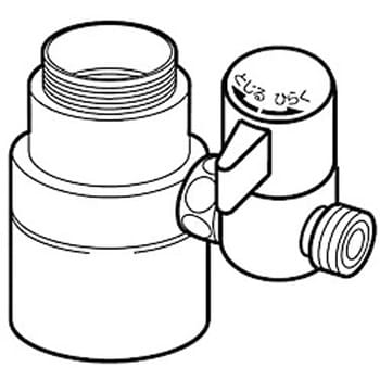 NSPSPA7 分岐水栓 NSP-SPA7 1個 ナニワ製作所 【通販モノタロウ】