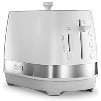 ポップアップトースター ACTIVE SERIES(アクティブシリーズ) トゥルーホワイト CTLA2003J [2枚] デロンギ