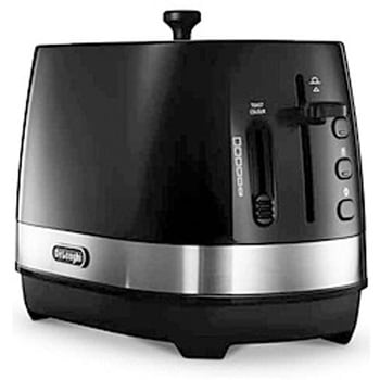 ポップアップトースター ACTIVE SERIES(アクティブシリーズ) インテンスブラック CTLA2003J [2枚] デロンギ