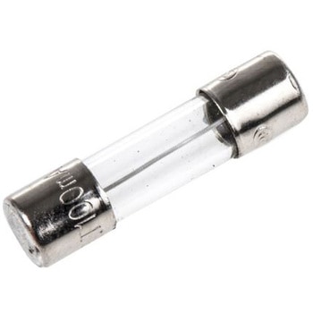 リテルヒューズ管ヒューズ 100mA 5 x 20mm 250V ac (タイムラグ) 0218.100MXP LITTELFUSE