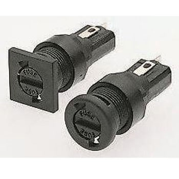 パネル取り付けヒューズホルダ Bulgin 10A FX， 250V ac BULGIN