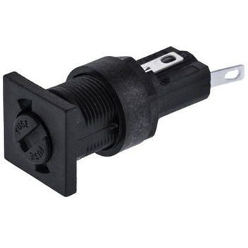パネル取り付けヒューズホルダ Bulgin 10A FX， 250V ac BULGIN