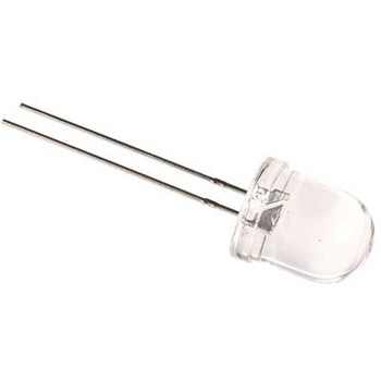 Kingbright LED， 赤， スルーホール実装， 10mm 砲弾型， L-813SRC-J4 KINGBRIGHT