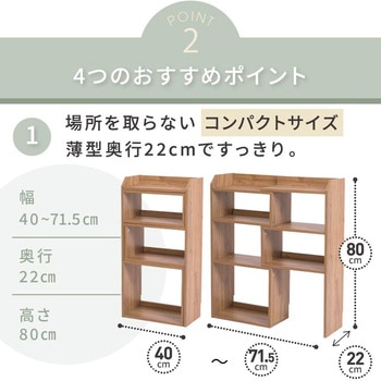 キッチンカウンター下収納 薄型 スライドラック 伸縮 オープンラック カウンター下収納