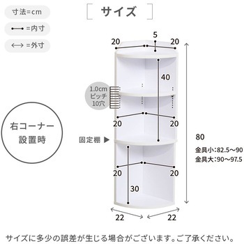 キッチンカウンター下収納 薄型 コーナーラック ディスプレイラック カウンター下収納
