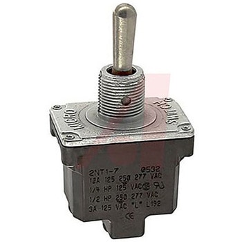 Honeywell トグルスイッチ， DPDT， パネルマウント， (On)-Off-(On)， 2NT1-7 honeywell