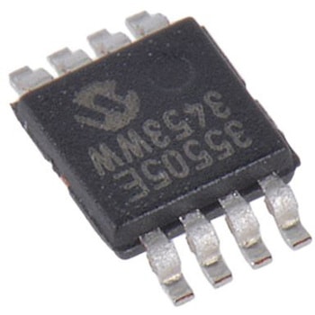 Microchip A/Dコンバータ， 22ビット， ADC数:1， 0.013ksps， MCP3550-50E/MS MICROCHIP