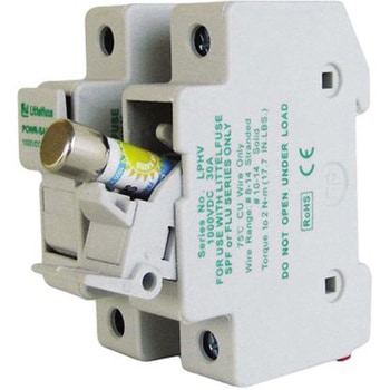 レール取り付けヒューズホルダ Littelfuse 30A， 1kV LITTELFUSE