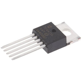 Microchip MOSFETゲートドライバ 10 A TO-220 1 5-Pin ローサイド 反転 スルーホール MICROCHIP