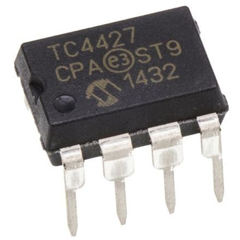 Microchip MOSFETゲートドライバ 1.5 A PDIP 2 8-Pin ローサイド 非反転 スルーホール MICROCHIP