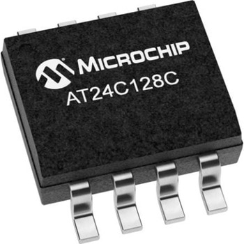 マイクロチップ， EEPROM 128kbit シリアル-I2C MICROCHIP