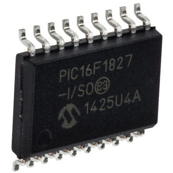 Microchip マイコン， 18-Pin SOIC PIC16F1827-I/SO MICROCHIP