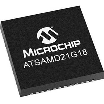 Microchip マイコン ATSAMD， 48-Pin QFN ATSAMD21G18A-MU MICROCHIP