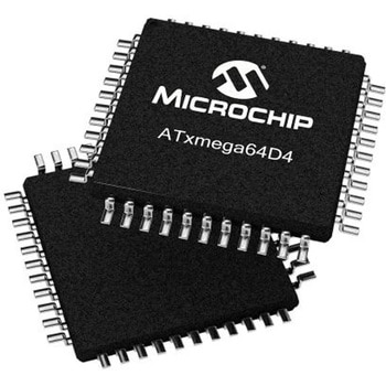 Microchip マイコン AVR XMEGA， 44-Pin TQFP ATXMEGA64D4-AU MICROCHIP