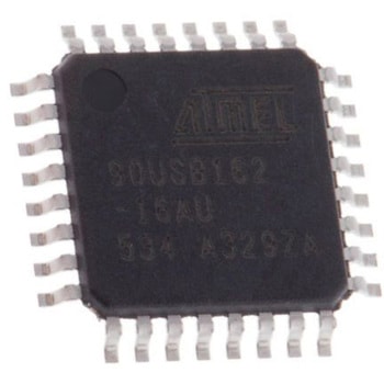 Microchip マイコン AT90， 32-Pin TQFP AT90USB162-16AU MICROCHIP