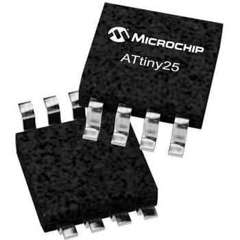Microchip マイコン ATtiny， 8-Pin SOIJ ATTINY25-20SU MICROCHIP