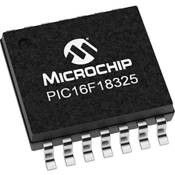 Microchip マイコン， 14-Pin TSSOP PIC16F18325-I/ST MICROCHIP
