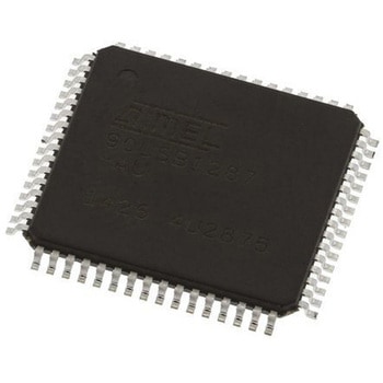 Microchip マイコン AT90， 64-Pin TQFP AT90USB1287-AU MICROCHIP