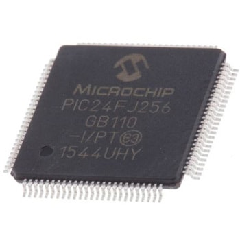 Microchip マイコン， 100-Pin TQFP PIC24FJ256GB110-I/PT MICROCHIP