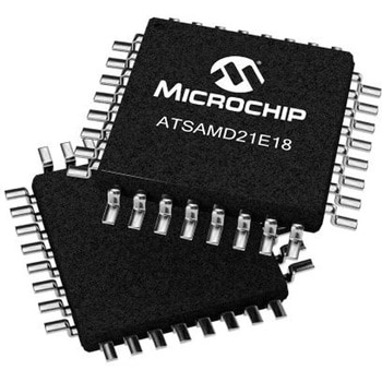 Microchip マイコン SAM D21， 32-Pin TQFP ATSAMD21E18A-AU MICROCHIP