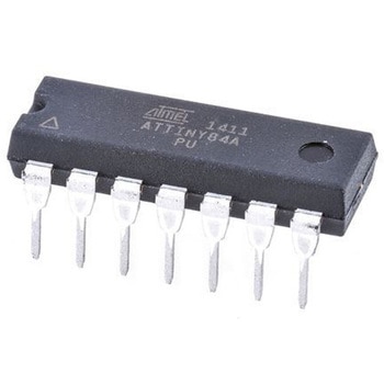 Microchip マイコン ATtiny， 14-Pin PDIP ATTINY84A-PU MICROCHIP