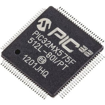 Microchip マイコン， 100-Pin TQFP PIC32MX575F512L-80I/PT MICROCHIP