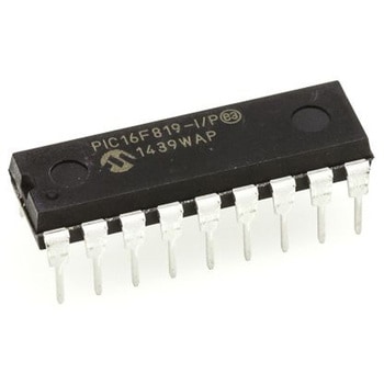 Microchip マイコン， 18-Pin PDIP PIC16F819-I/P - MICROCHIP