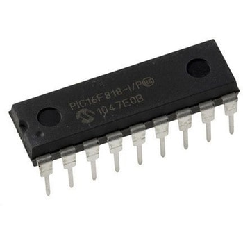 Microchip マイコン， 18-Pin PDIP PIC16F818-I/P MICROCHIP