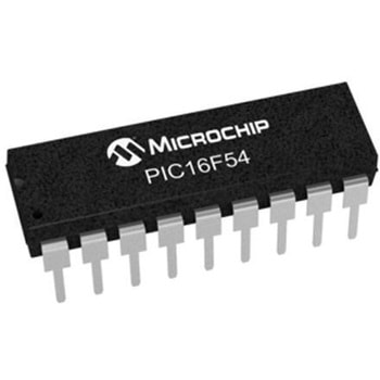 Microchip マイコン， 18-Pin PDIP PIC16F54-I/P MICROCHIP