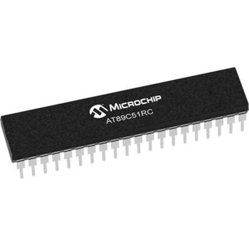 Microchip マイコン 80C51， 40-Pin PDIP AT89C51RC-24PU MICROCHIP