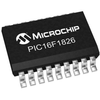 Microchip マイコン， 18-Pin SOIC PIC16F1826-I/SO MICROCHIP