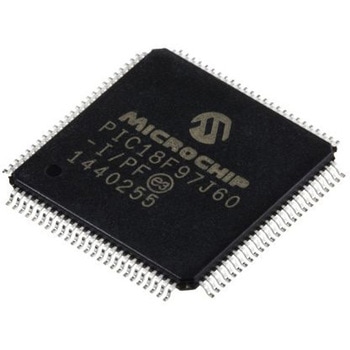 Microchip マイコン， 100-Pin TQFP PIC18F97J60-I/PF MICROCHIP
