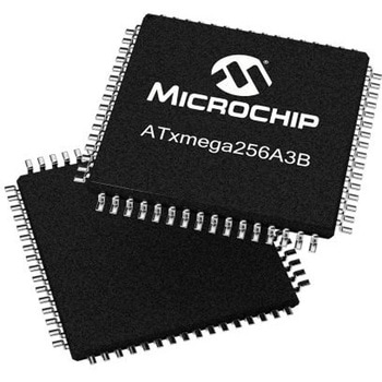 Microchip マイコン AVR XMEGA， 64-Pin TQFP ATXMEGA256A3BU-AU MICROCHIP